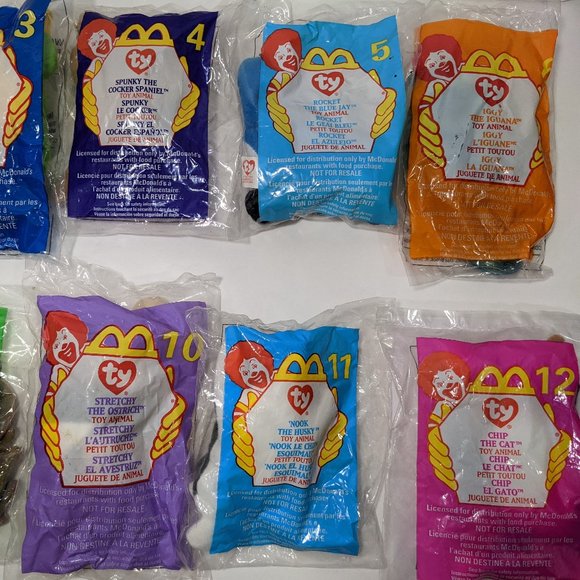 McDonalds Happy Meal 1999 Ty Teenie Beanie Babies - Picture 3 of 6